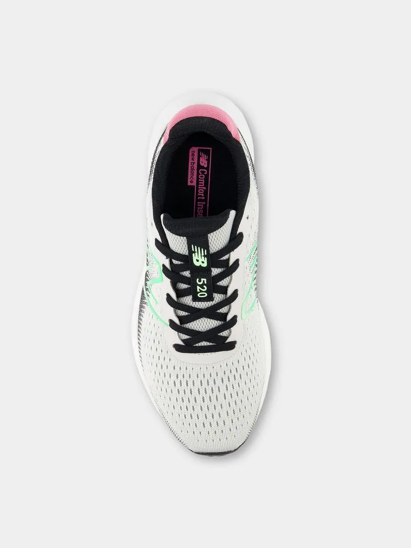 Womens New Balance 520 v8 Raincloud Running Shoes