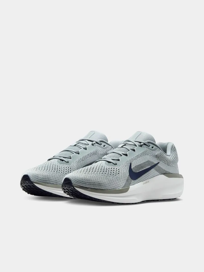 Mens Nike Air Winflo 11 Grey/Black Running Shoes