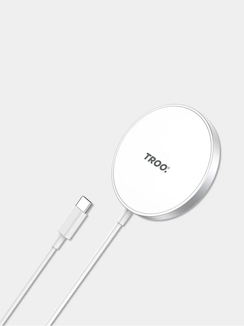 TROO Certified 15W Fast Charge MagSafe Wireless Charger