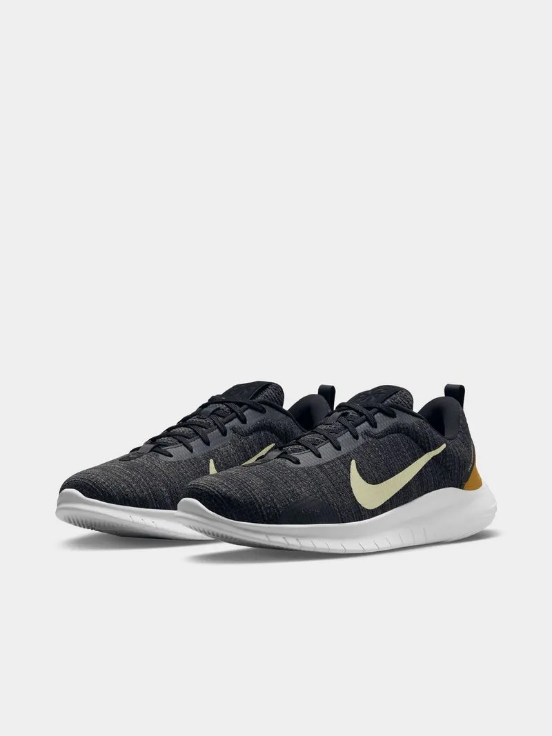 Mens Nike Flex Experience Run 12 Black/Olive/Bronze Running Shoes