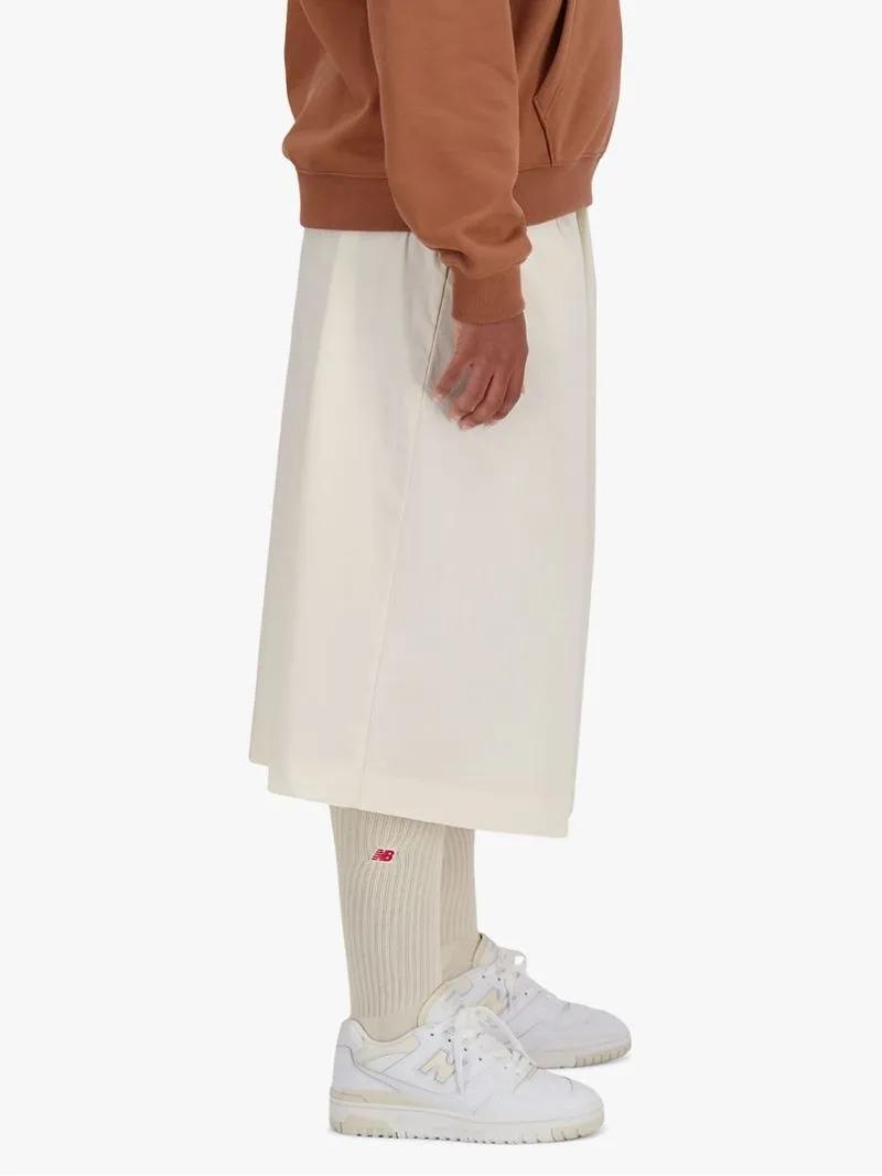 New Balance Women's Sportswear's Greatest Hits Cream Linen Skirt