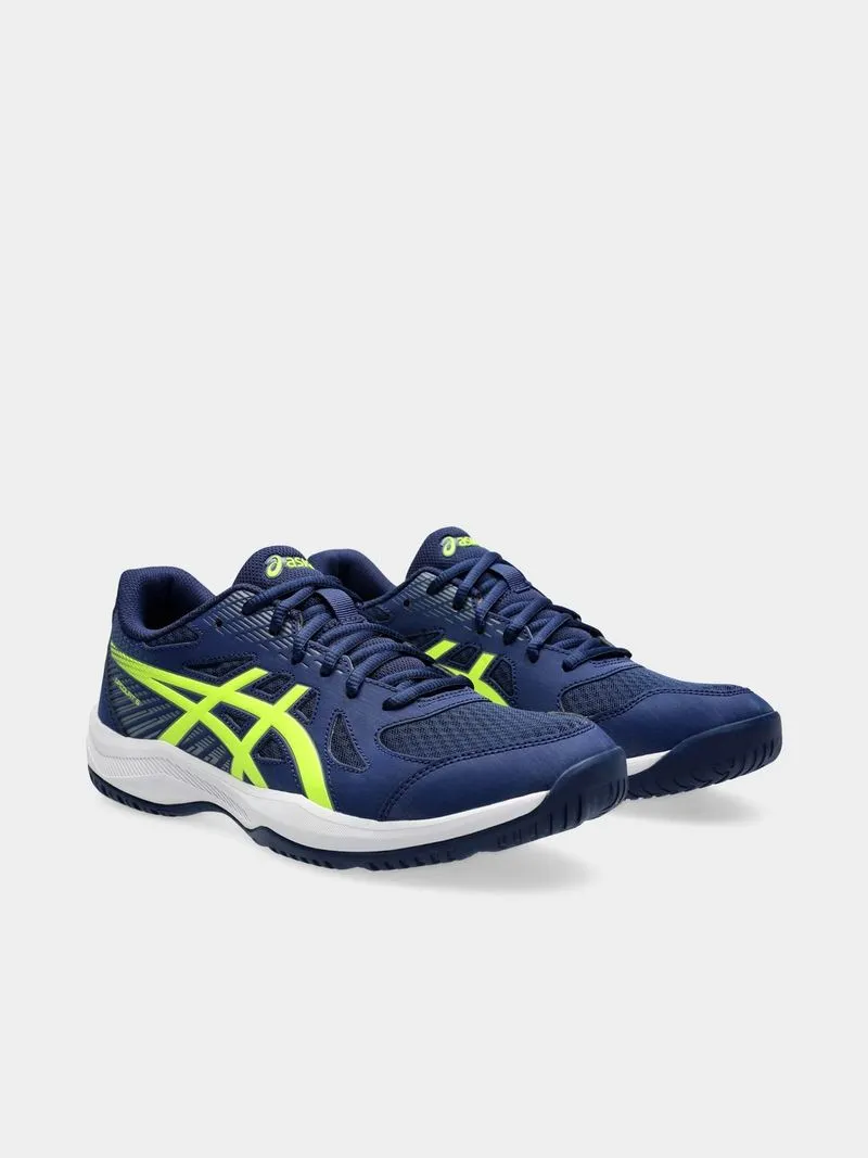 Mens Asics Gel-Upcourt 6 Blue/Yellow Court Shoes
