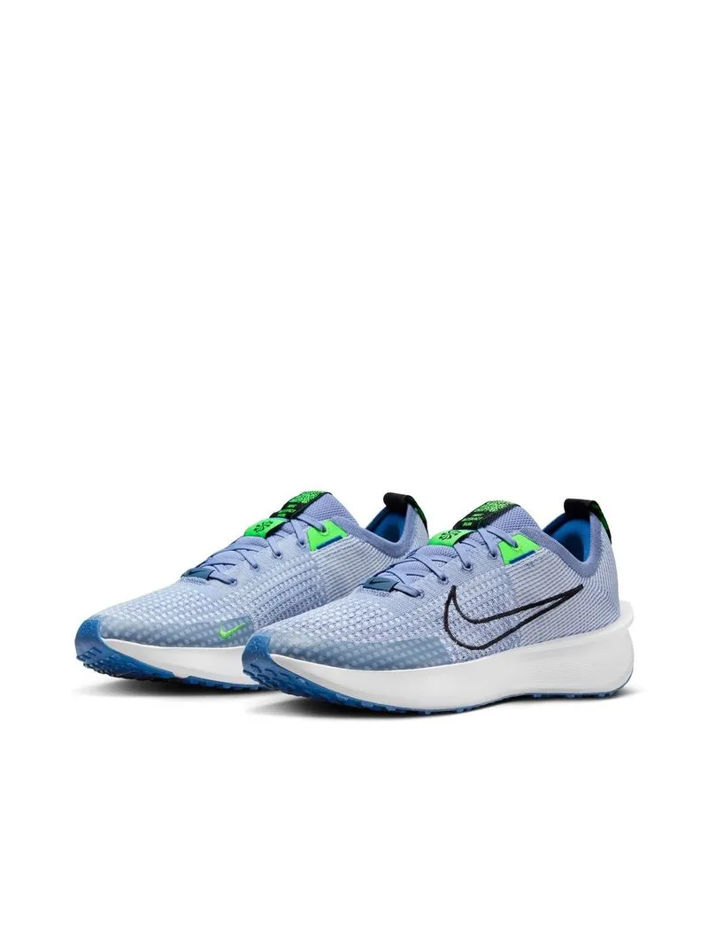 Mens Nike Interact Run Grey/Black/Green Running Shoes