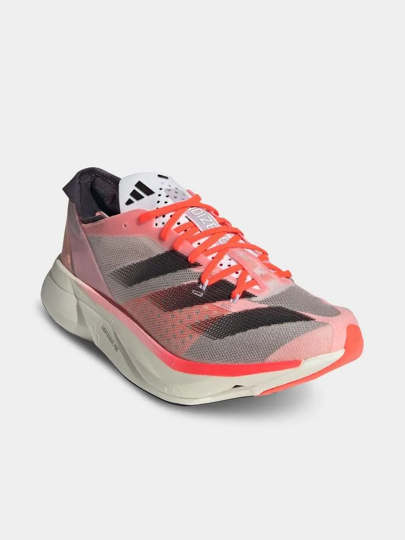 Womens adidas Adizero Adios Pro 3 Pink Spark/Aurora Running Shoes