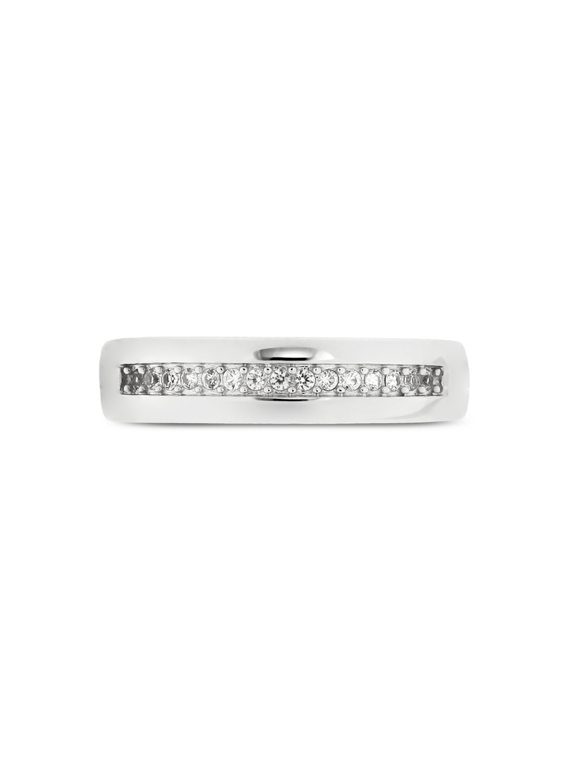 9ct Gold & Diamond Channel Set Men’s Wedding Band