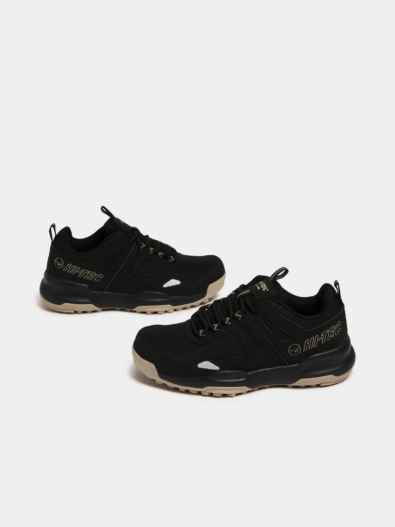 Womens Hi-Tec Barchan Moonless Night/Irish Cream Trail Running Shoes