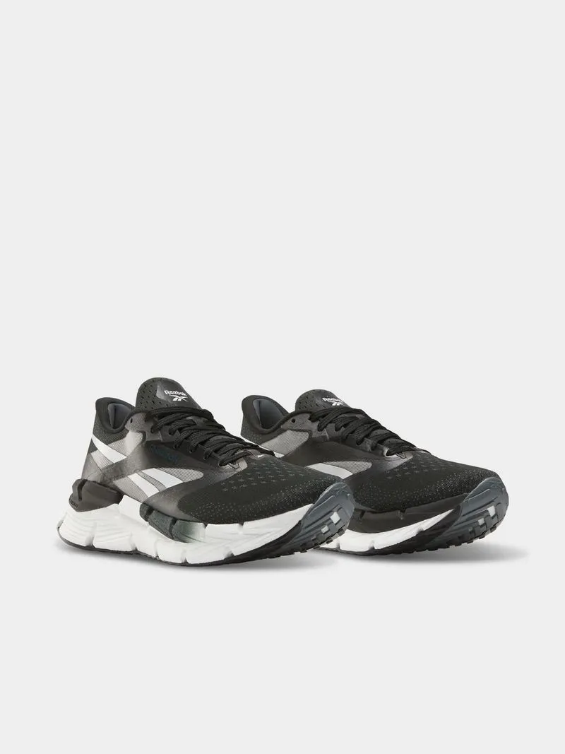 Mens Reebok Floatzig Symmetros Black/Grey/Silver Running Shoes