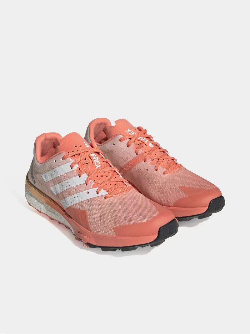Women's adidas Terrex Speed Ultra Orange Trail Running Shoe