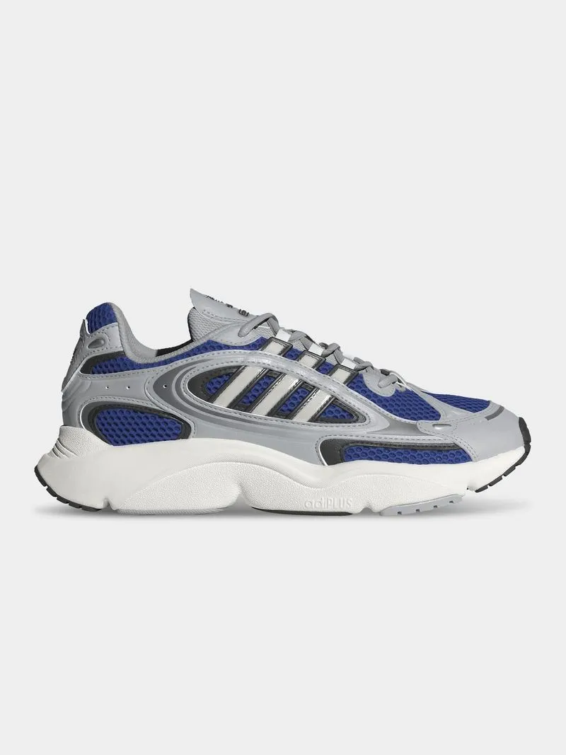 adidas Originals Men's Ozmillen Grey/Blue Sneaker
