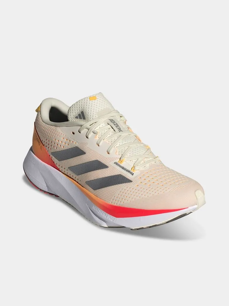 Womens adidas Adizero SL Ivory/Iron/Spark Running Shoes