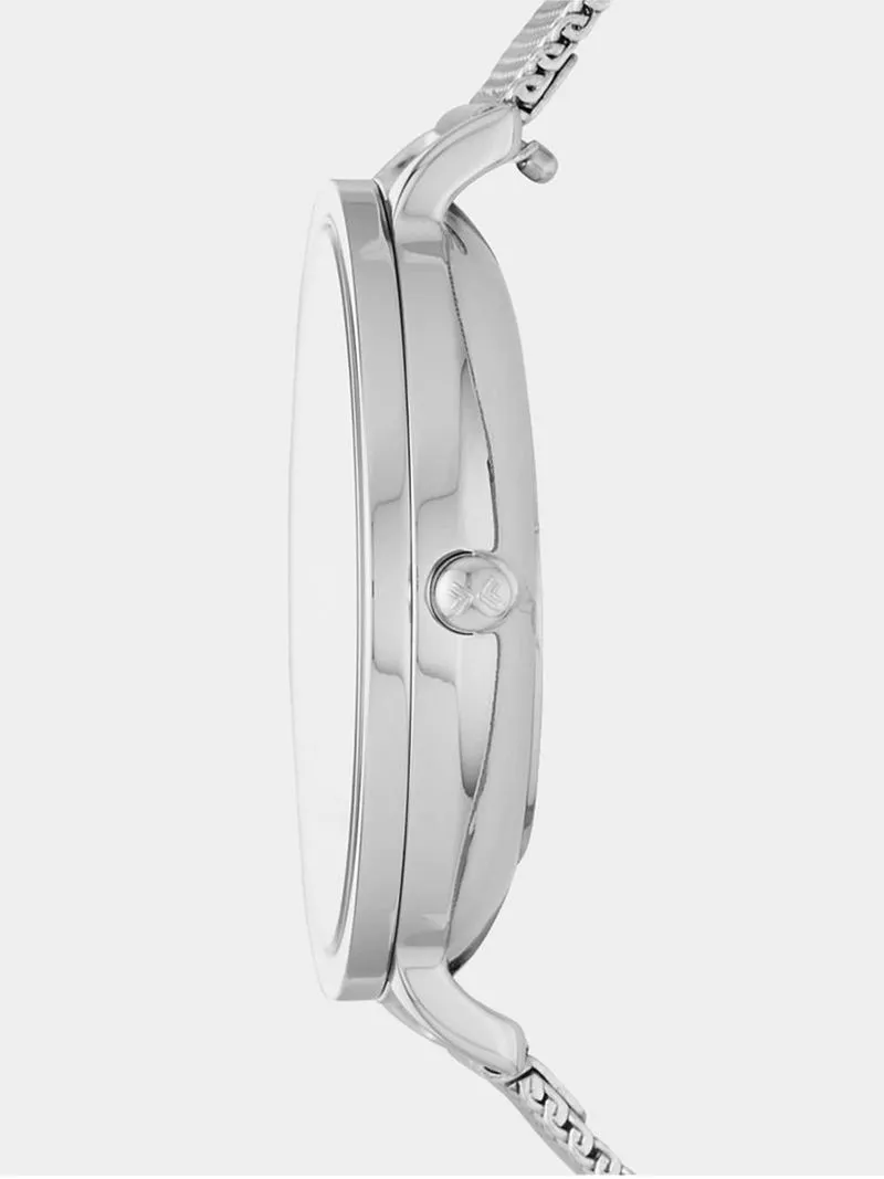 Skagen Women's Hagen Silver Plated Stainless Steel Mesh Watch