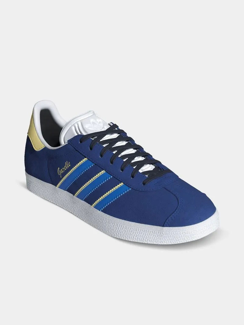 adidas Originals Women's Gazelle Blue Sneaker