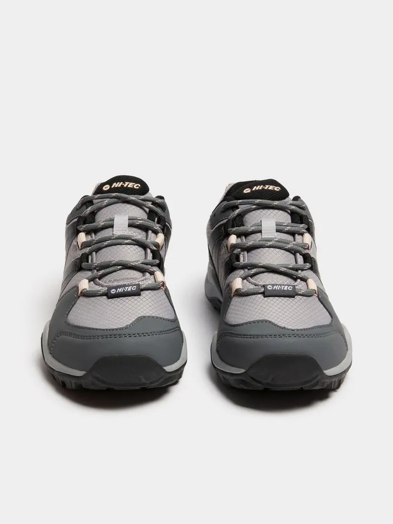 Womens Hi-Tec Conan Ultimate Grey Bellini Trail Shoes