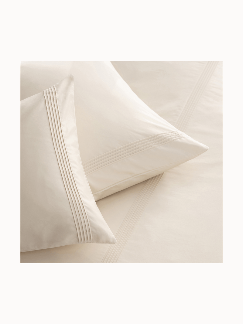 Gold Seal Certified Egyptian Cotton 800 Thread Count Duvet Cover Set Ivory