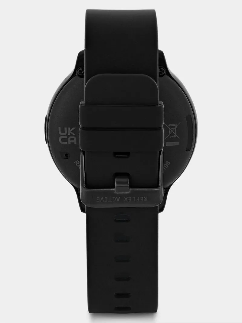 Reflex Active Series 14 Black Silicone Smart Watch