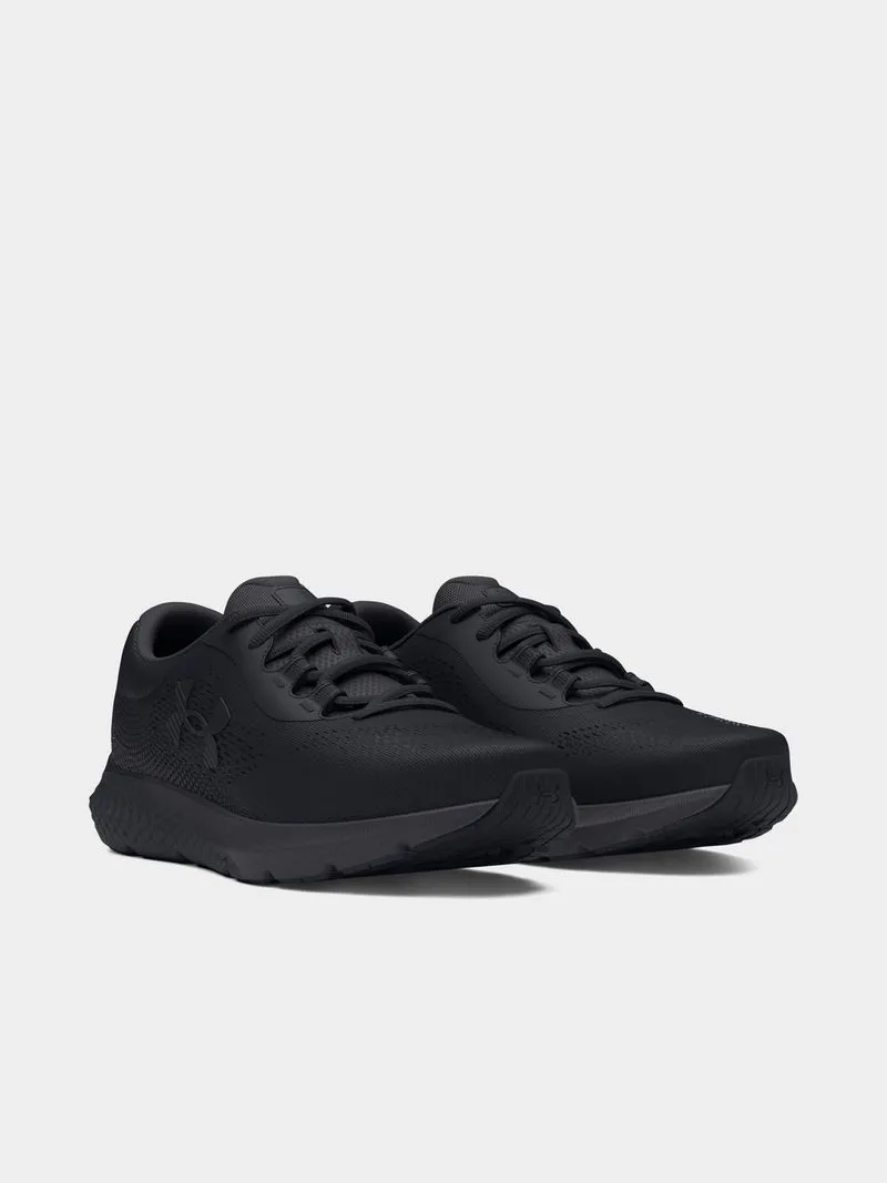 Womens Under Armour Charged Rogue 4 Black Training Shoes