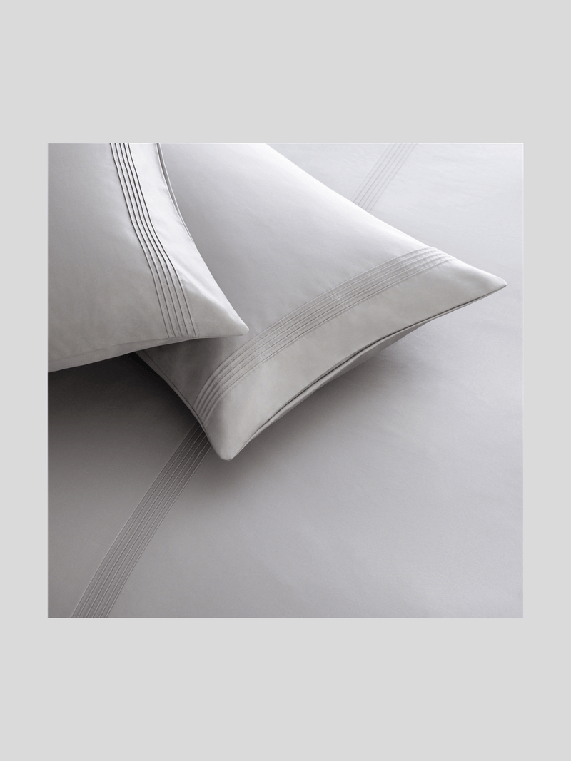 Gold Seal Certified Egyptian Cotton 800 Thread Count Duvet Cover Set Silver