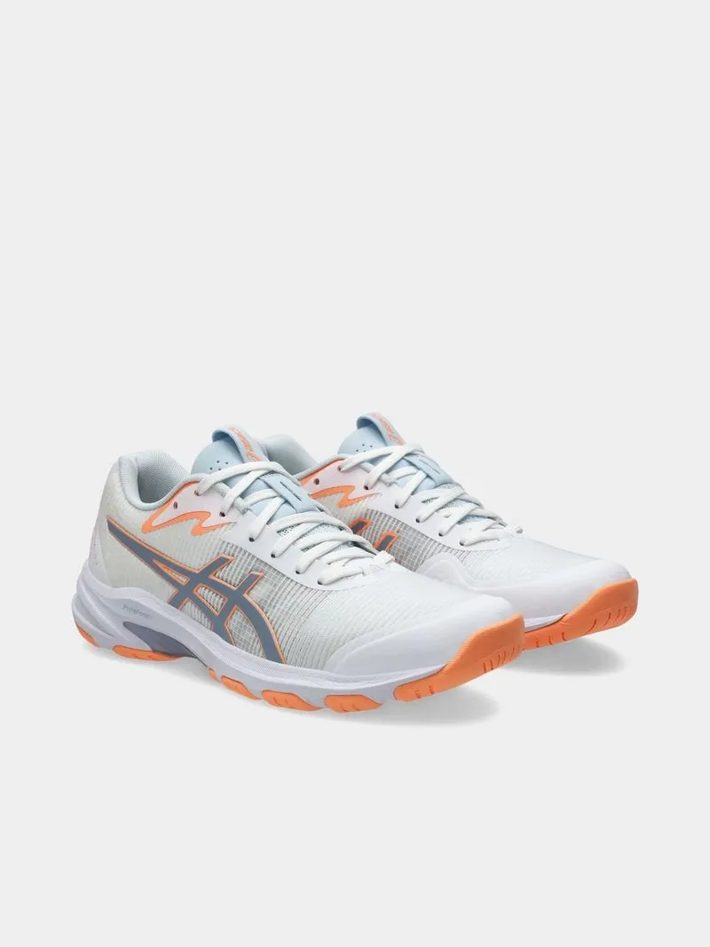 Womens Asics Netburner Professional FF 4 White/Grey Shoes
