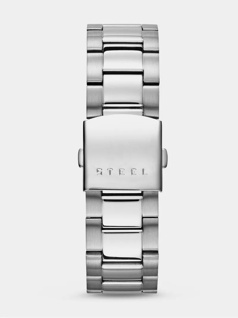 Guess Atlas Men's Stainless Steel Chronograph Bracelet Watch