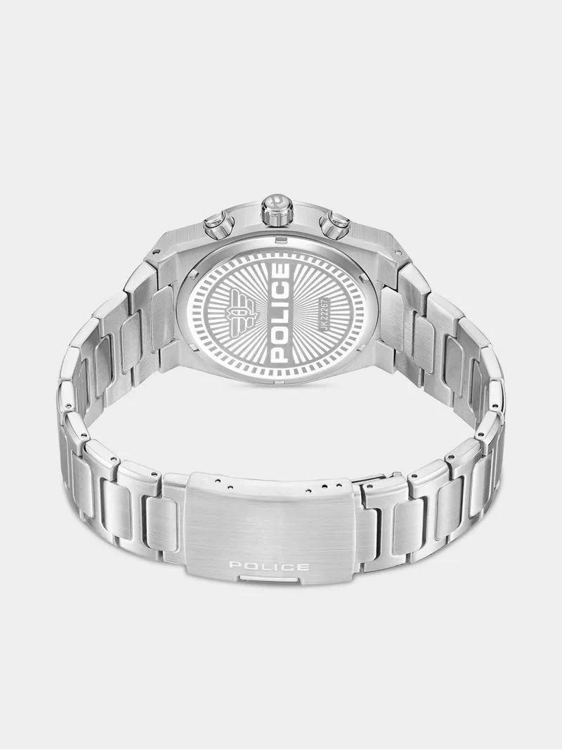 Police Salkantay Stainless Steel Green Dial Bracelet Watch