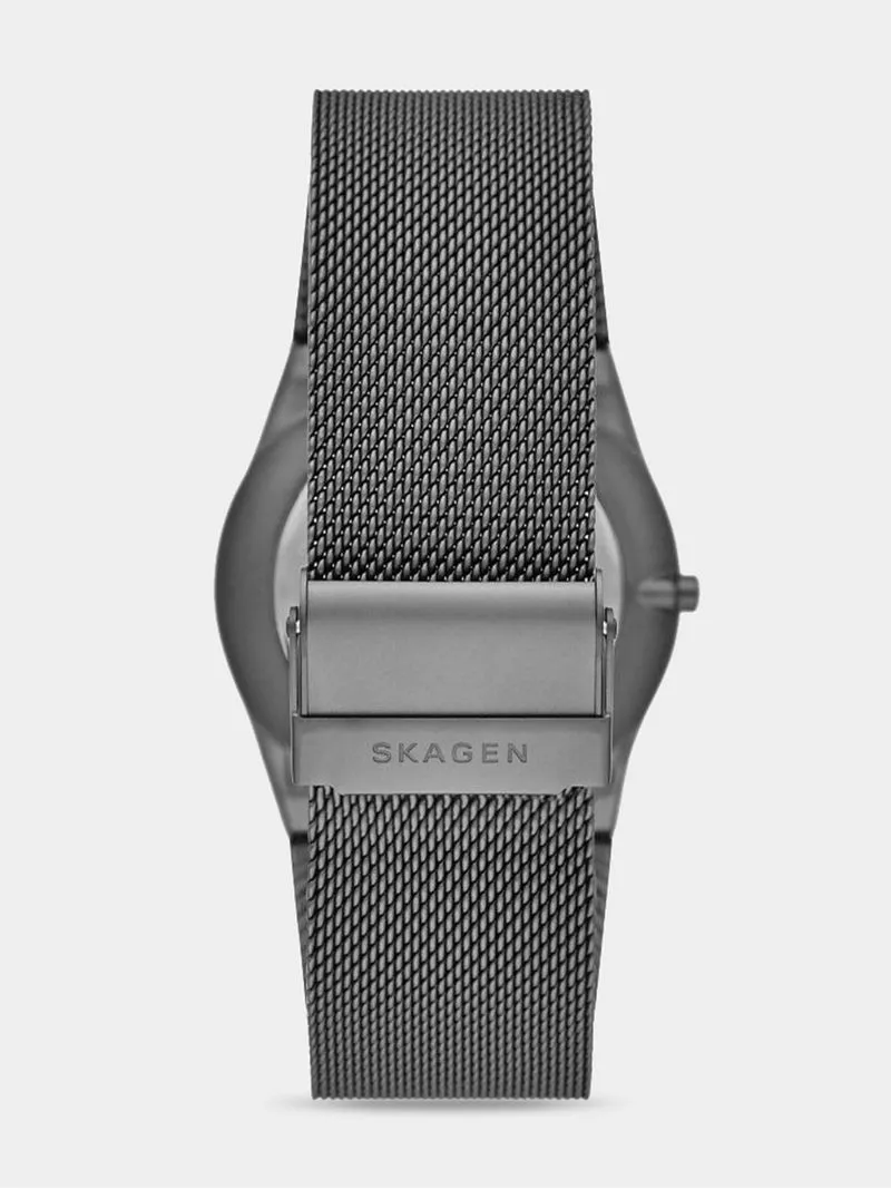 Skagen Men's Melbye Gunmetal Plated Stainless Steel Mesh Watch