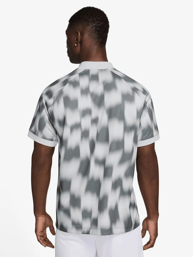 Mens Nike Dri-Fit Culture Of Football All Over Print Grey Soccer Jersey