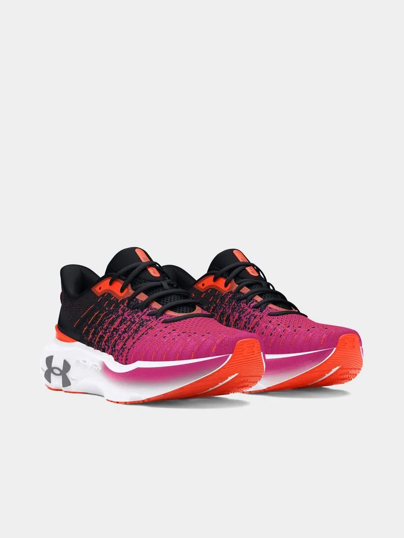 Womens Under Armour Infinite Elite Black/Astro Pink Running Shoes