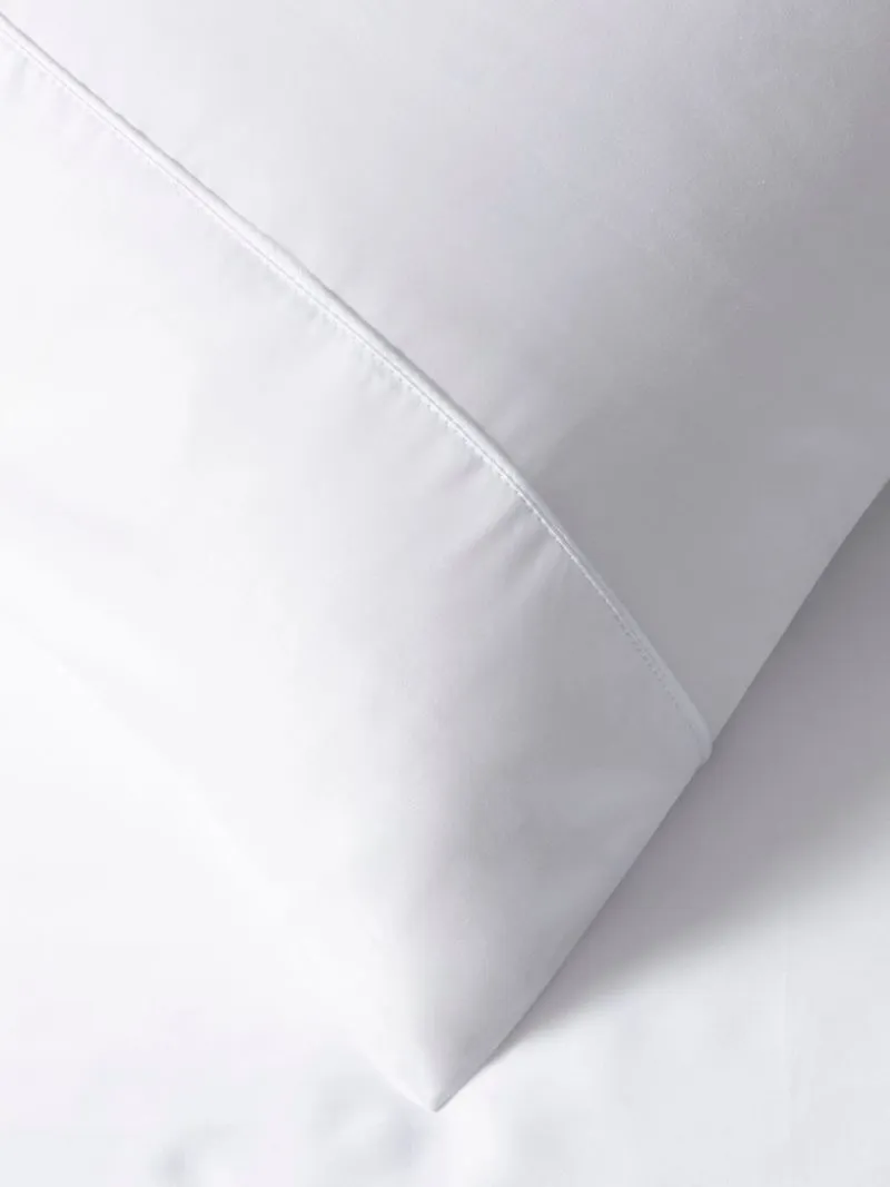Grace Most Lustrous Gold Seal Certified Egyptian Cotton 400 Thread Count Pillowcase Set White