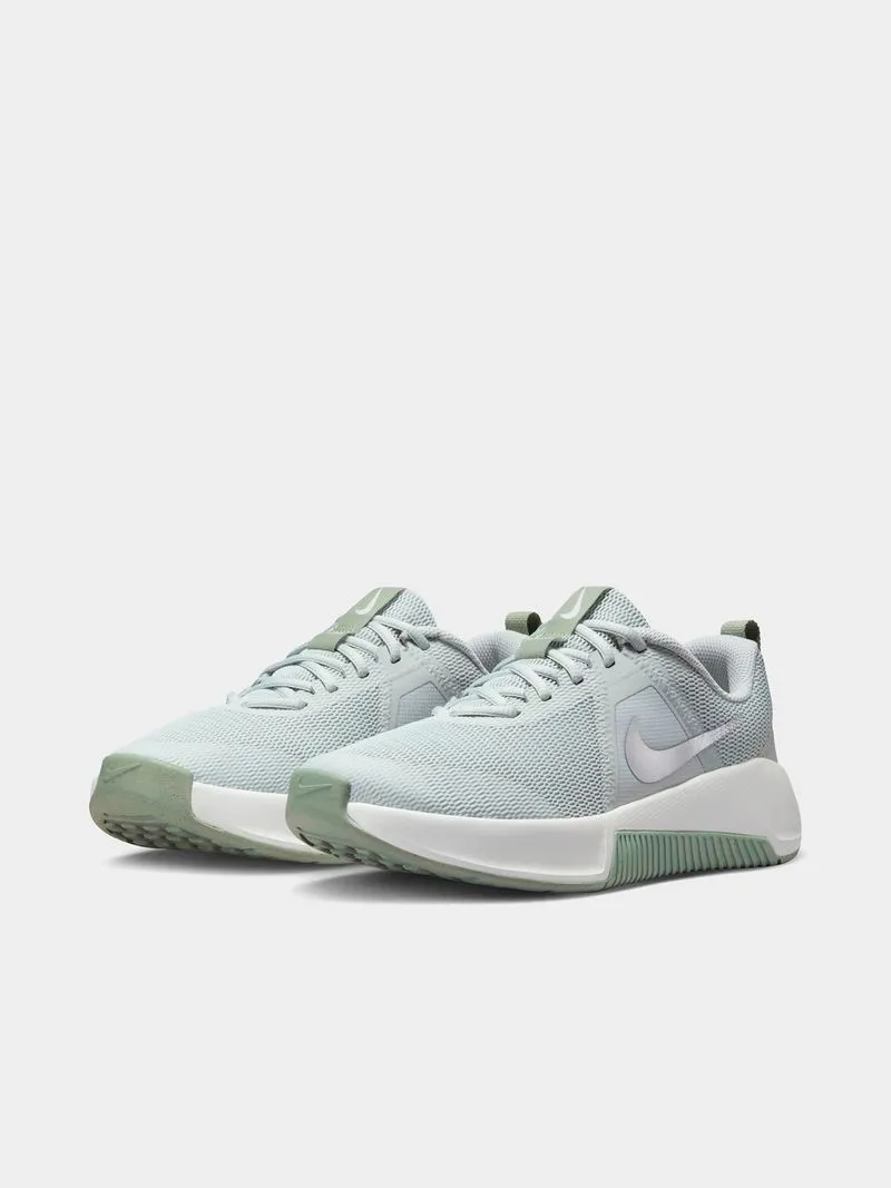 Women's Nike MC Trainer 3 Light Silver/Jade Training Shoes