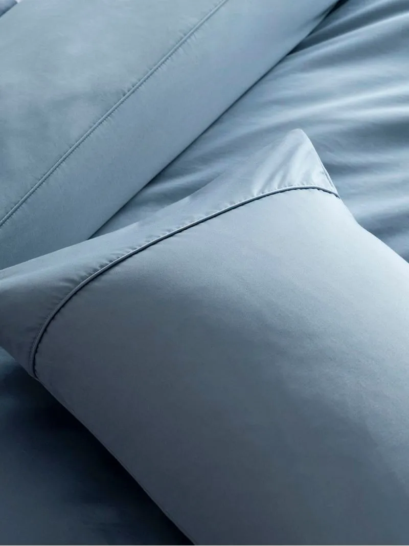 Gold Seal Certified Egyptian Cotton 600 Thread Count Pillowcase Tiffany Blue