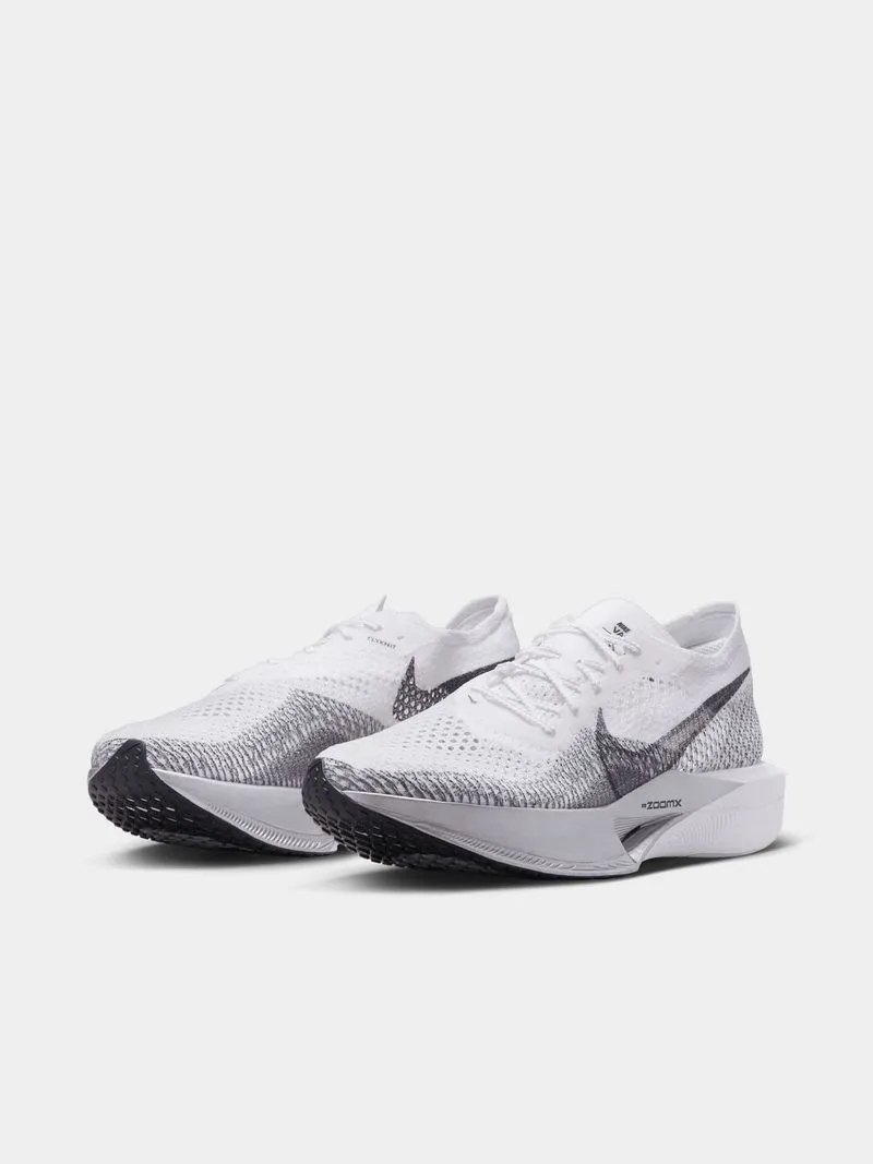 Mens Nike ZoomX Vaporfly Next% 3 White/Grey Running Shoes
