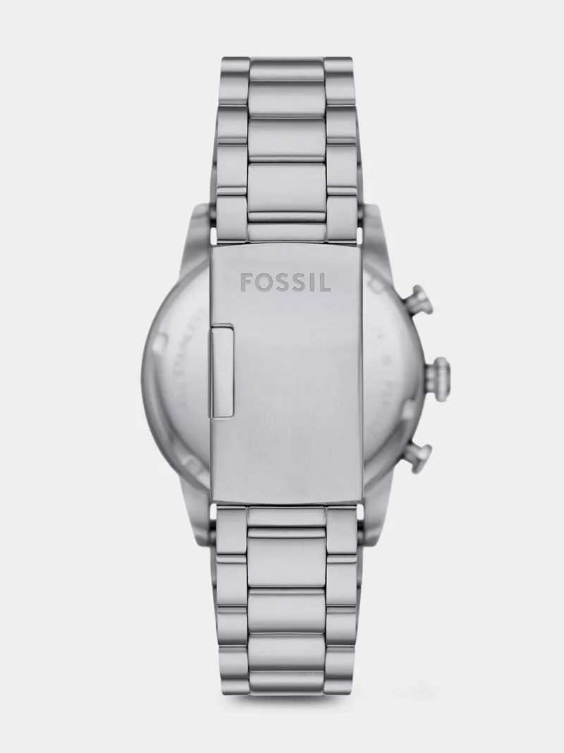 Fossil Sport Tourer Green Dial Stainless Steel Bracelet Chronograph Watch