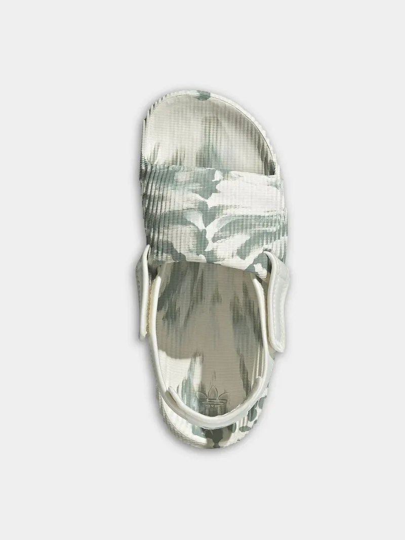 adidas Originals Women's Adilette 22 XLG Green/White Sneaker