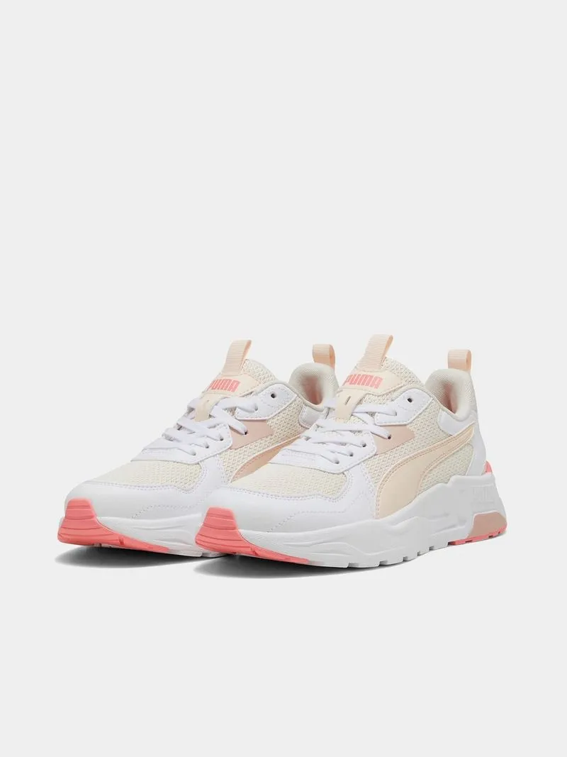 Womens Puma Trinity Lite Sugared Almond/Roseby/White Sneakers