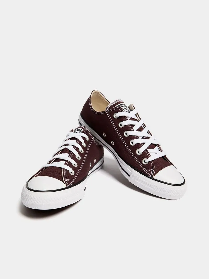 Mens Converse Chuck Taylor All Star Seasonal Colour Burgundy Sneaker