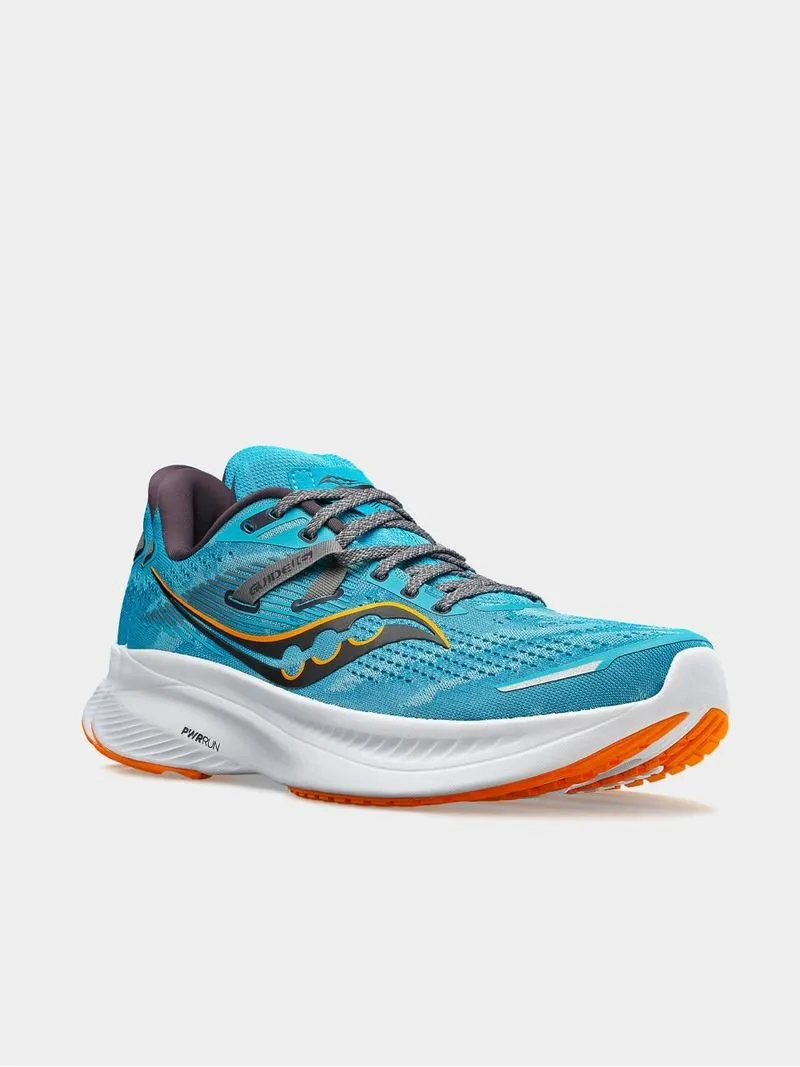 Mens Saucony Guide 16 Blue/Orange Running Shoes