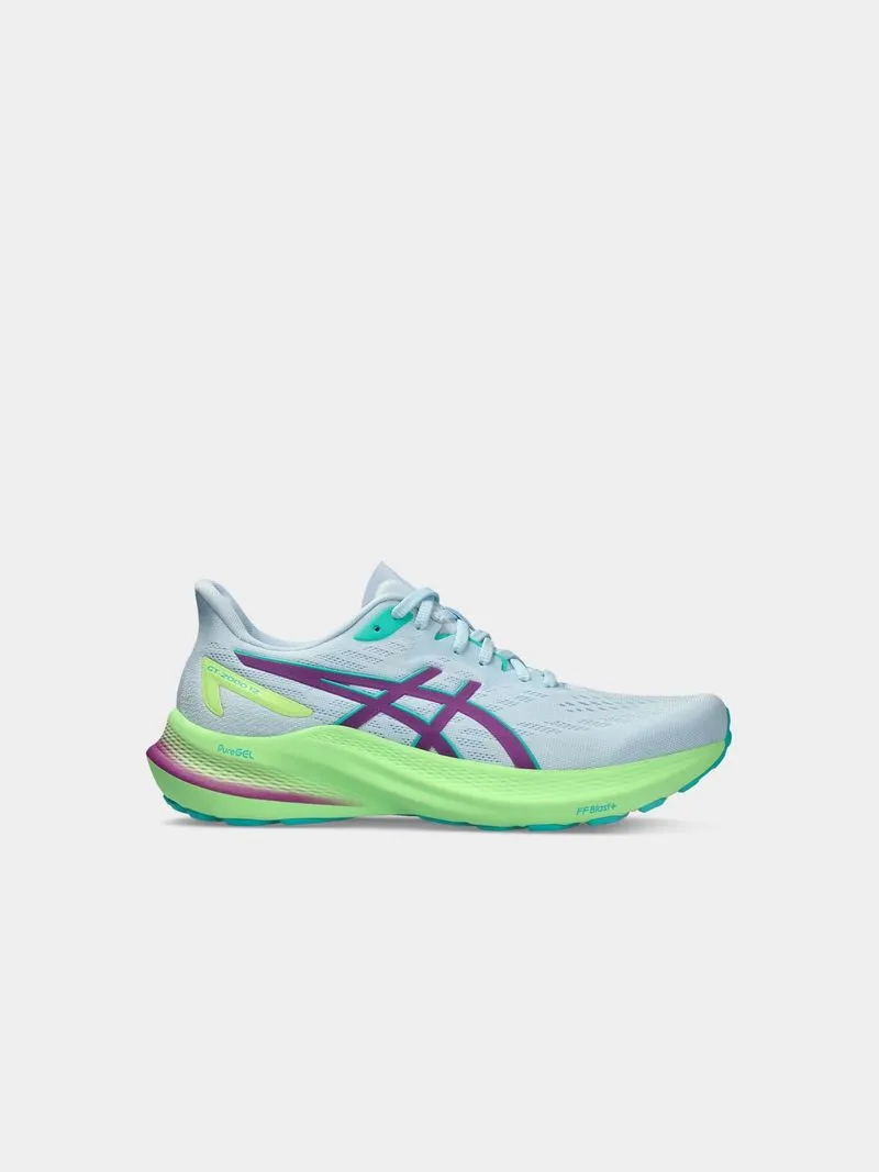 Womens Asics GT-2000 12 Lite-Show/Illuminate Green Running Shoes