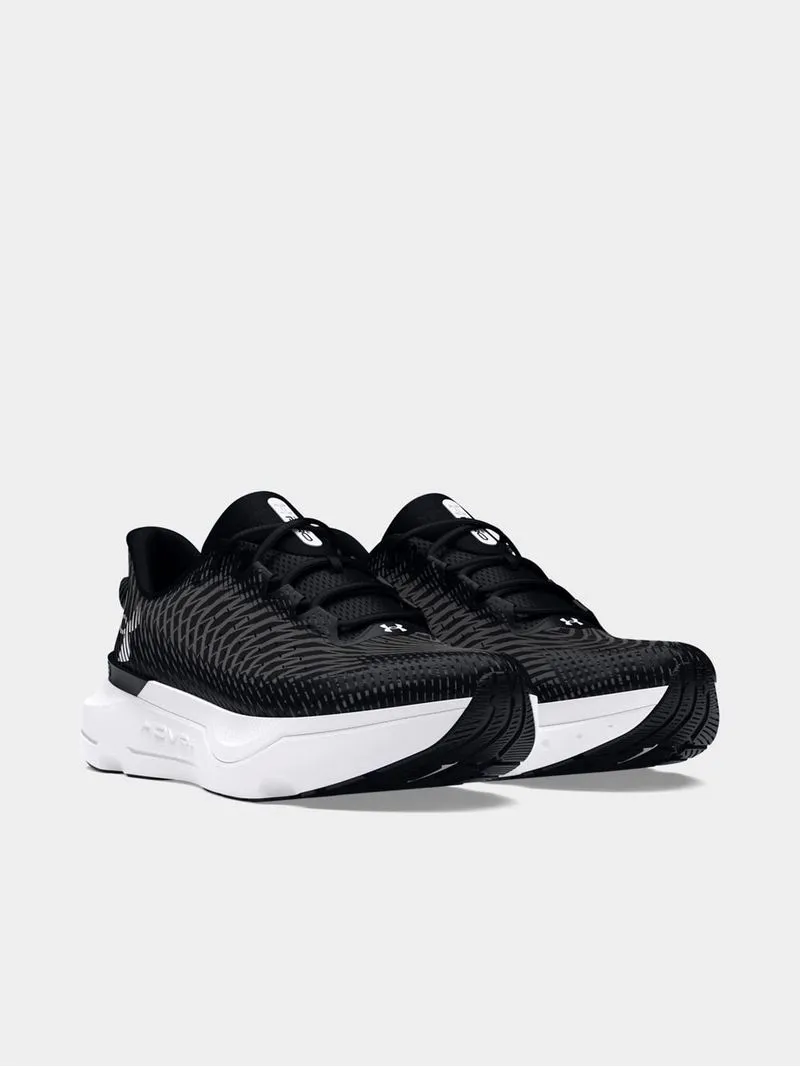 Womens Under Armour Infinite Pro Black/Castlerock/White Running Shoes