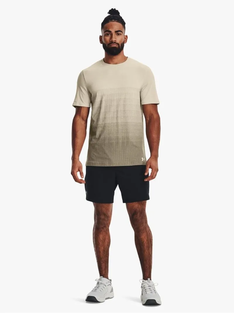 Mens Under Armour Vanish 6 Inch Black Woven Shorts