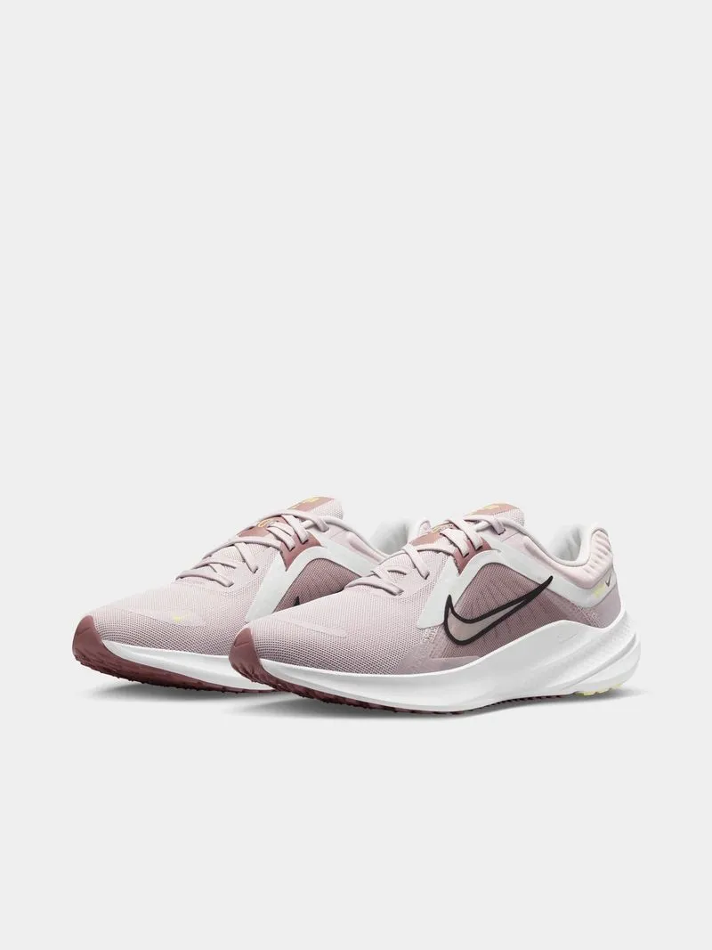 Womens Nike Quest 5 Platinum Violet/Black Running Shoes