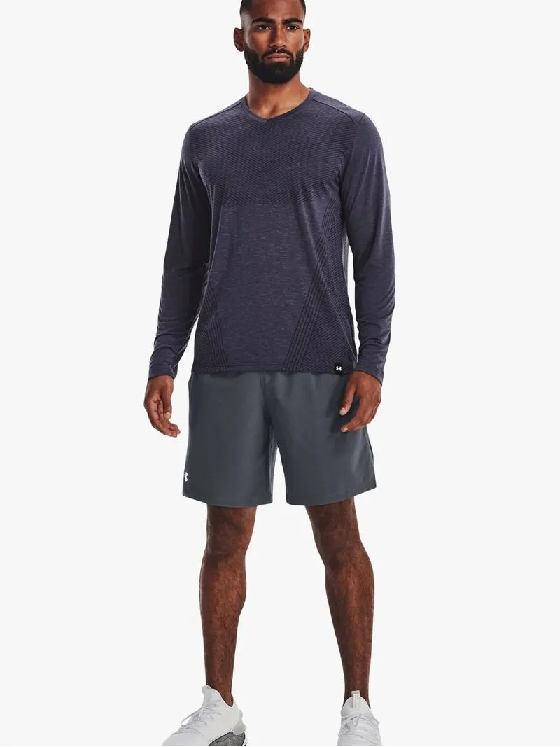 Men's Under Armour BREEZE Long Sleeve RUNNING Blue Top
