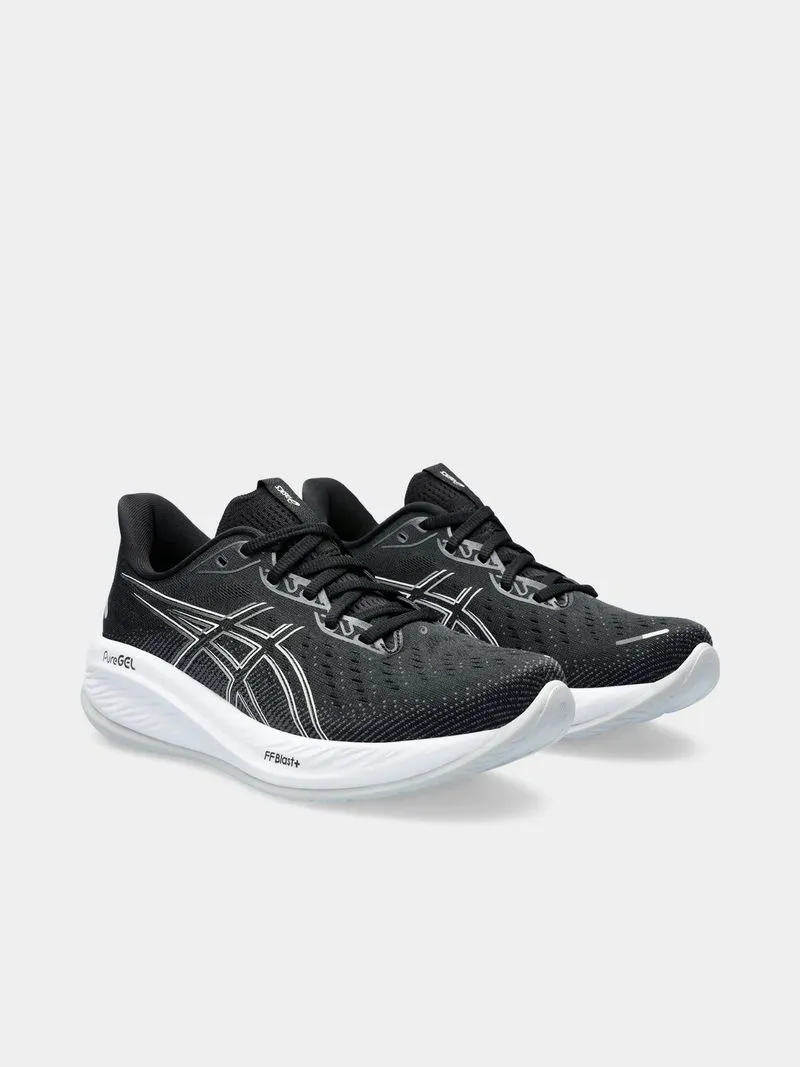 Womens Gel-Cumulus 26 Black/Concrete Running Shoes