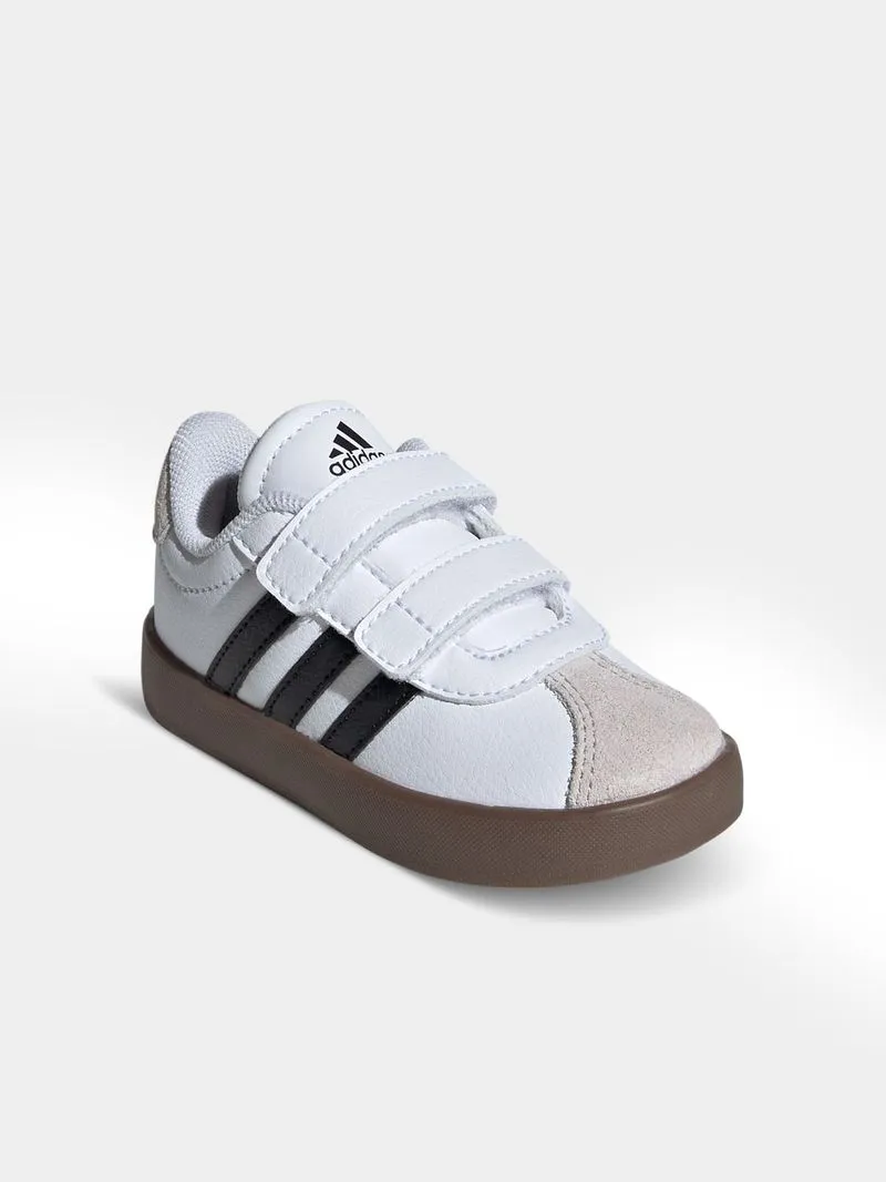 Junior Infant adidas VL Court 3.0 White/Black/Gum Sneakers