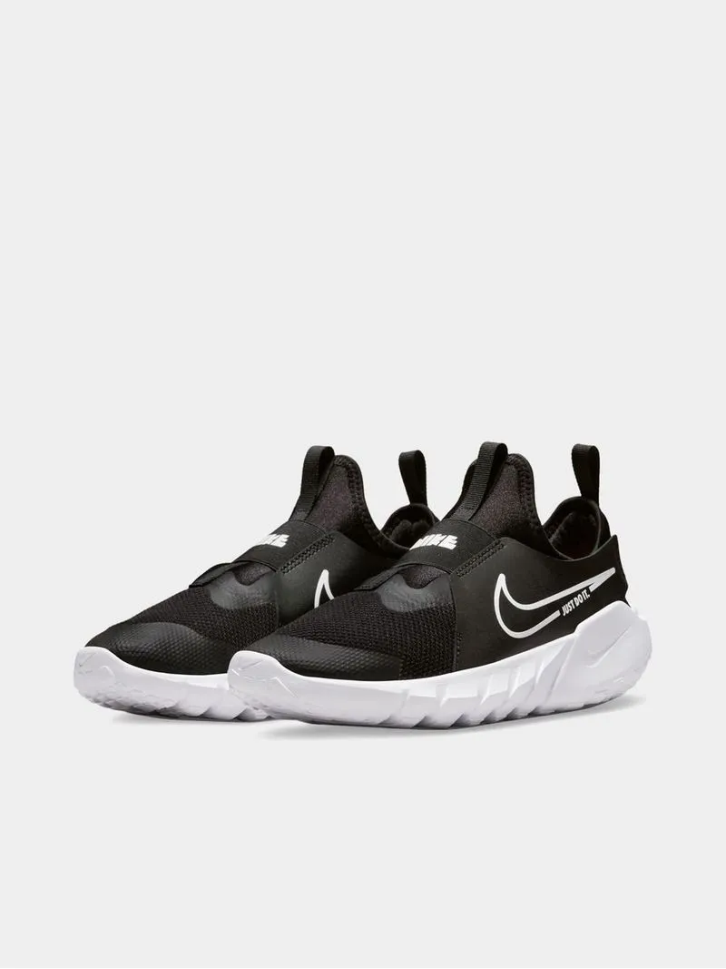 Junior Grade School Nike Flex Runner Black/White Shoe