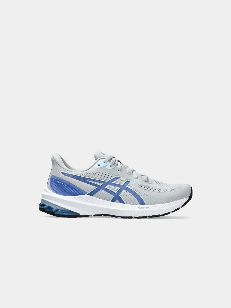 Womens Asics GT-1000 12 Pedmont Grey/Light Blue Runnng Shoes