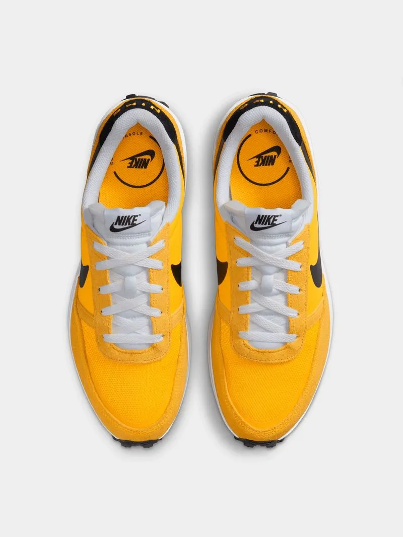 Mens Nike Waffle Debut Yellow/Black/White Sneakers