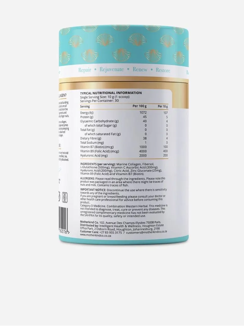 Motherkind OceaGlow Collagen Unflavoured 300g