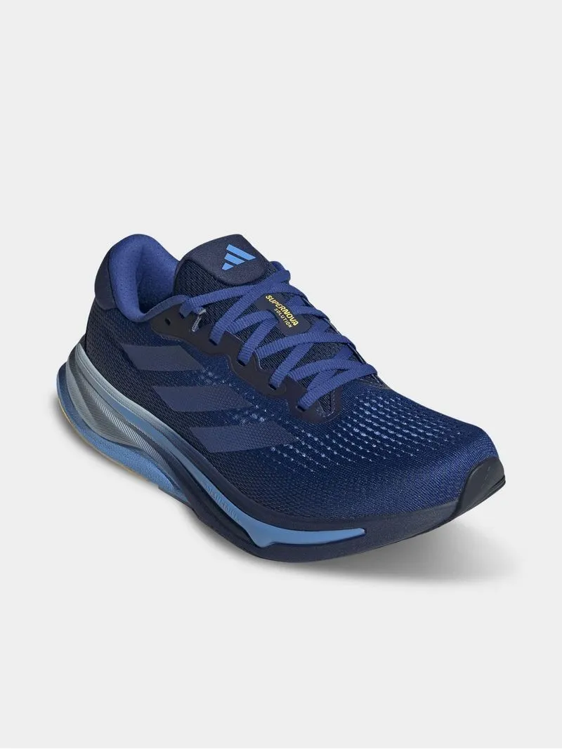 Mens adidas Supernova Solution Blue/Black Running Shoes