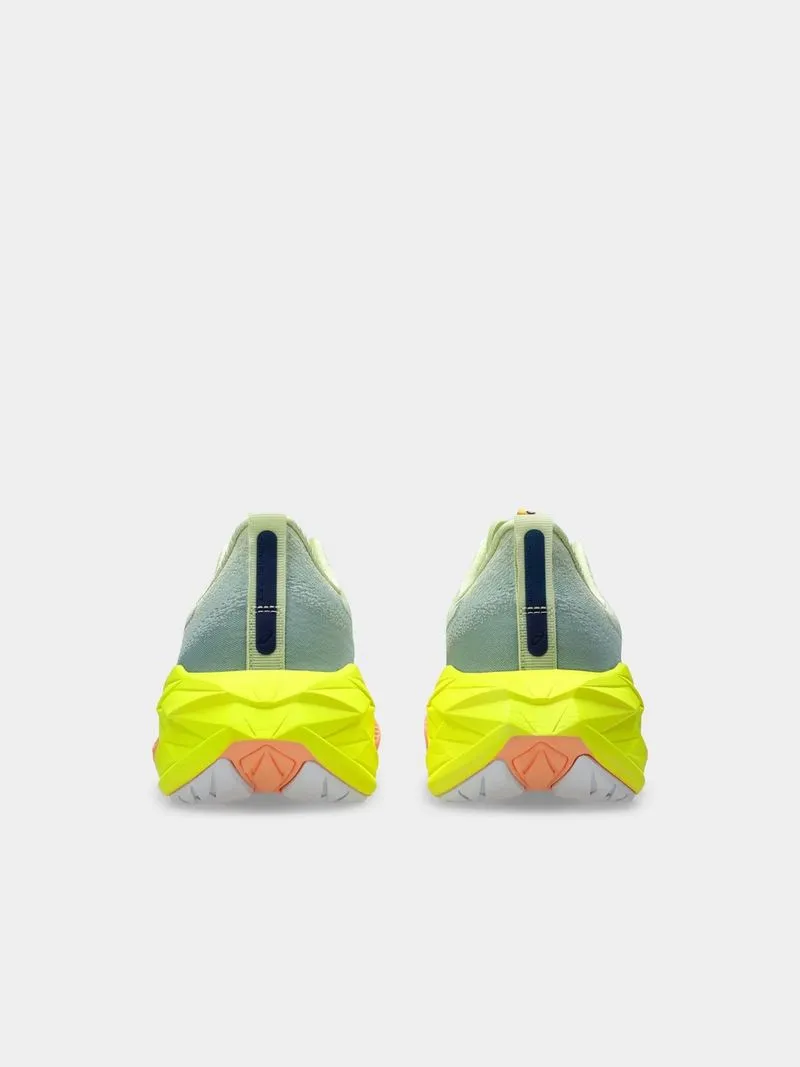 Womens Asics Novablast 4 Paris Matcha/Yellow Running Shoes