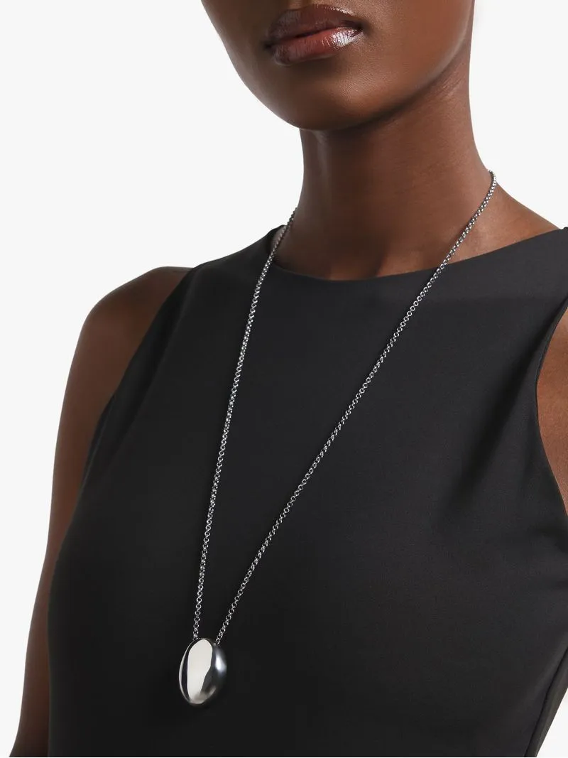 Stainless Steel Longer Length Boho Pendant on Chain